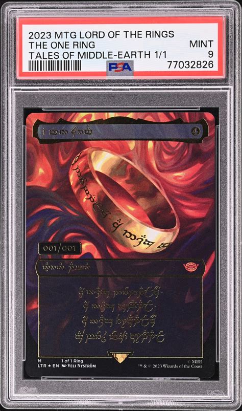 the one ring gatherer|magic the one ring card value.